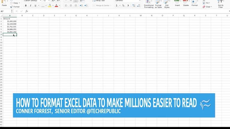 excel for mac, format thousands